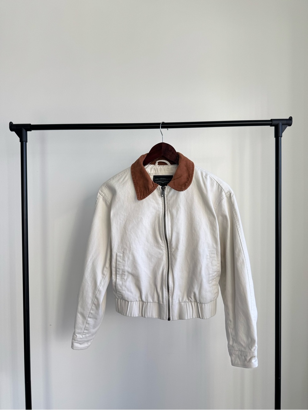 Levi's Womens Levi's Women's Cotton Bomber With Corduroy CollarBomber
